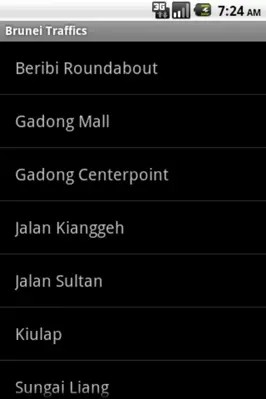 Brunei Traffics android App screenshot 1